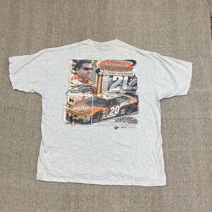 Vintage Toney Stewart Nascar shirt mens Xl gray 2000s‎ y2k racing Winston Cup